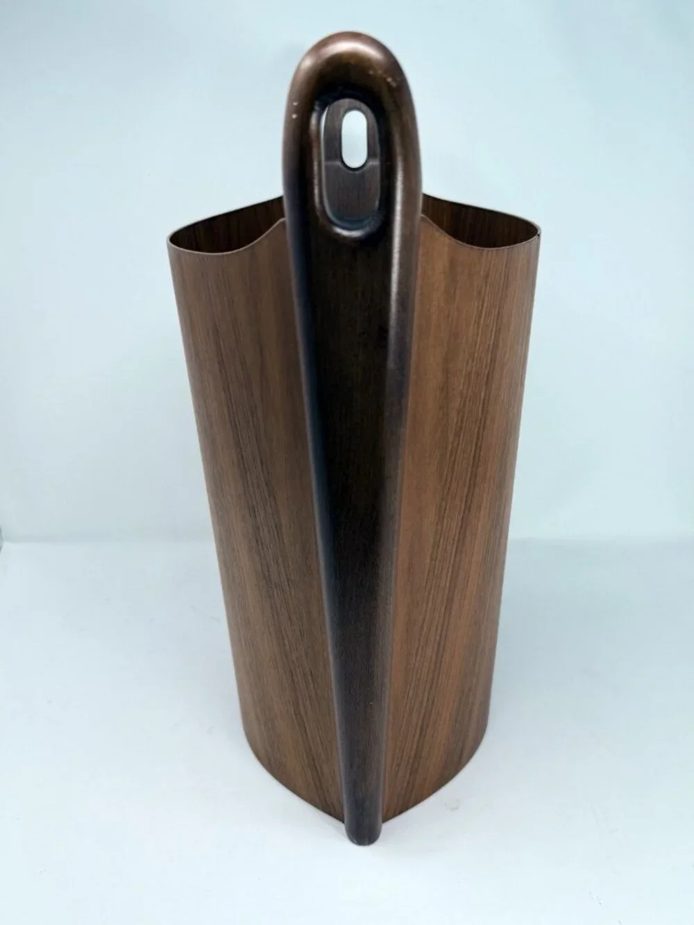 Einar Barnes for P.S. Heggen Scandinavian Rosewood Wastebasket. MCM